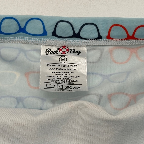 Pool Boy Glasses Swim Brief Size Small (30-32) - Picture 5 of 6